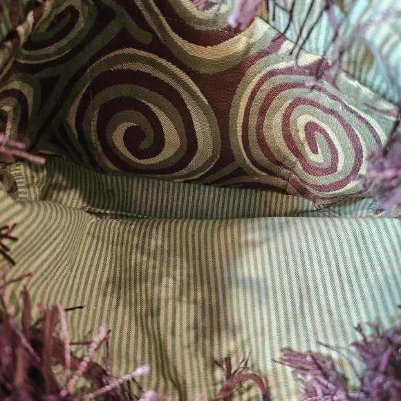 Fur Trimmed Bagolitas Ladies Handbag - Picture 3 of 9